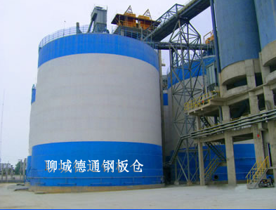 大型落地式焊接鋼板倉