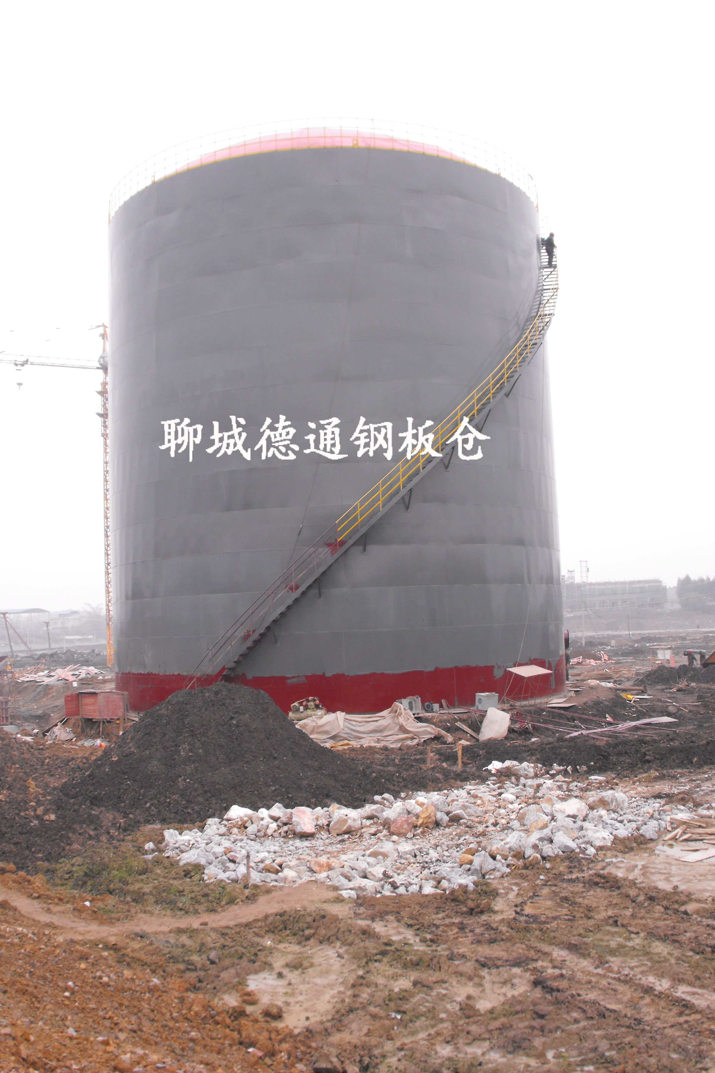 廣西5千噸粉煤灰鋼板庫