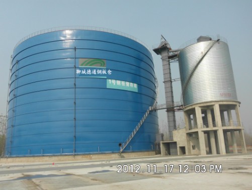 江蘇5.5萬噸粉煤灰鋼板庫